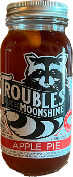 Trouble's Moonshine Apple Pie Bottle