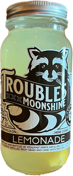 Trouble's Moonshine Lemonade Bottle
