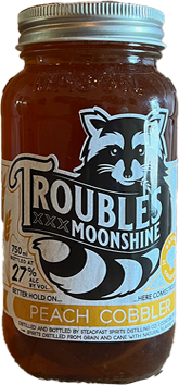 Trouble's Moonshine Peach Cobbler
